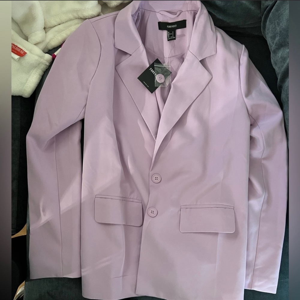 Forever 21 Lilac Blazer